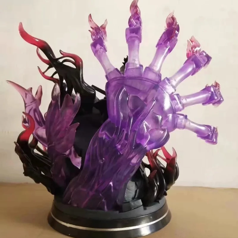 

34cm New NARUTO Anime Figure Uchiha Sasuke Uzumaki Naruto PVC Model Scene Statue Desktop Ornaments Kids Birthday Gifts Toys