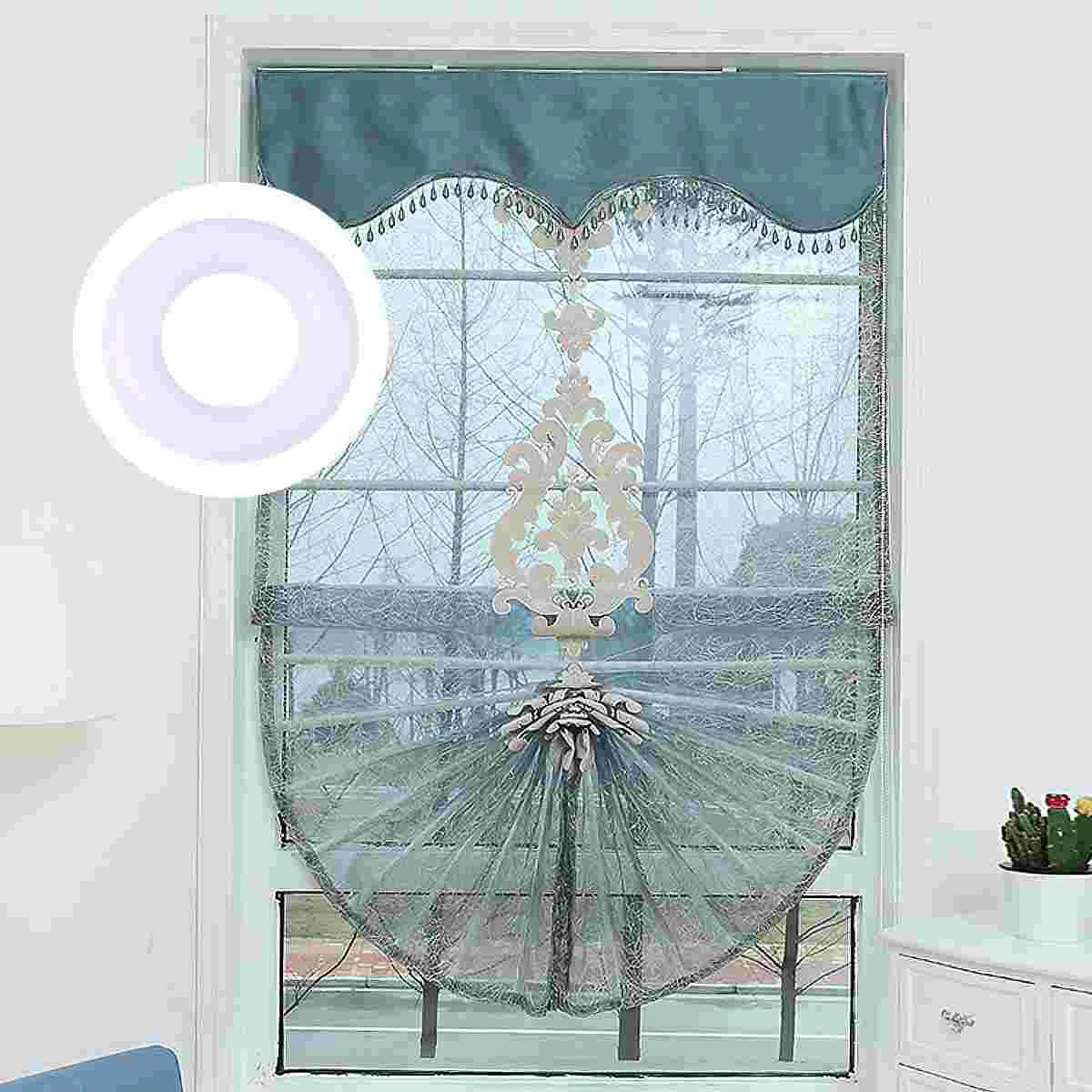 

800 Pcs Bathroom Curtain Rings Roman Circle Sheer Curtains Folding Circles Accessories