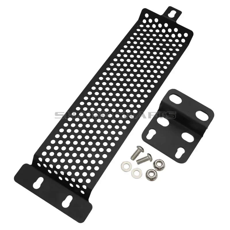 Motorcycle Accessories Engine Guard Oil Cooler Cover Cap Net For Triumph Bonneville T100 SE Thruxton 900 Steve Mcqueen Scrambler view 4