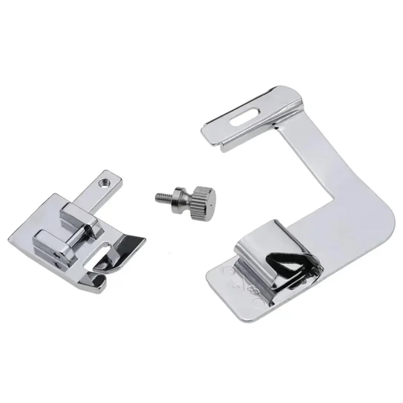 

TCF-Multi-Size Wide Rolled Hem Feet, 3PC Set (1/2", 3/4", 1"), For Low Shank Sewing Machines