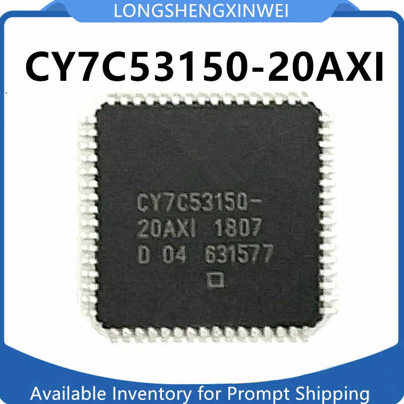 1PCS CY7C53150-20AXI CY7C53150 QFP64 Single-chip Computer Network Processor IC Integration