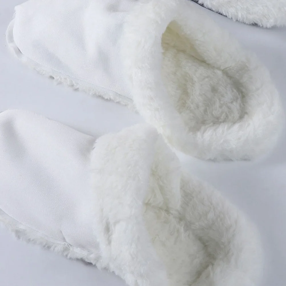 Зимние теплые бахилы, стельки для тапочек, женские пушистые тапочки, вставки для ног, ботинки, пушистая внутренняя подкладка для обуви, плюшевая мужская обувь