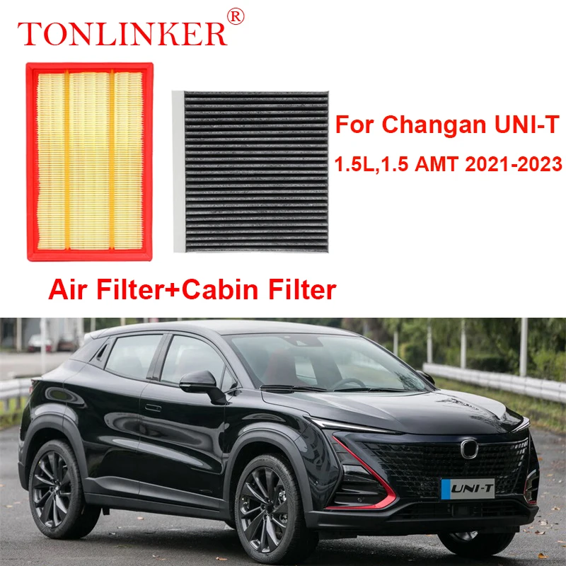 TONLINKER Cabin Air Filter 2Pcs For Changan UNI-K UNIV UNIT Multiple Filtering Car Filter OEM:S3010140903,C281F2801032601 6