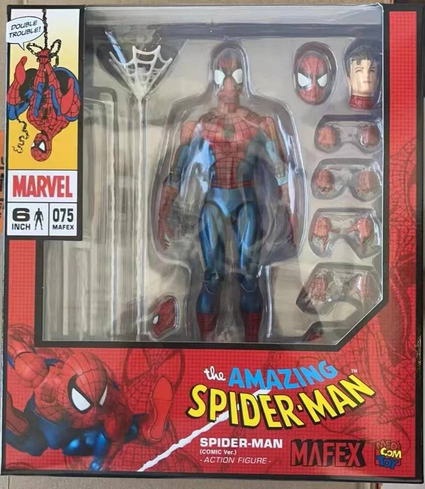 アメコミ MAFEX No.075 SPIDER-MAN COMIC Ver. B MAFEX 075 THE AMAZING SPIDER MAN COMICS | Amazon.com.br