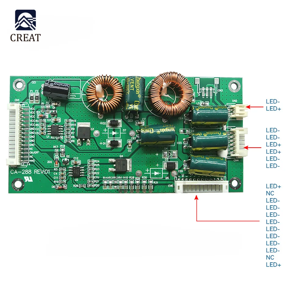 CA-288 Universal 26 to 55 Inch LED LCD TV Backlight Driver Board TV Booster Module Constant Current Voltage Board