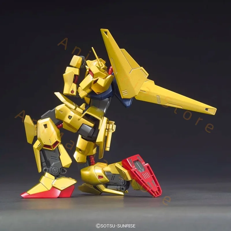 بانداي متوفر في المخزون الأصلي أنيمي جاندام HGUC 1/144 MSN-00100 HYAKU-SHIKI عمل أرقام وضع التجميع جمع لعب للأطفال #4