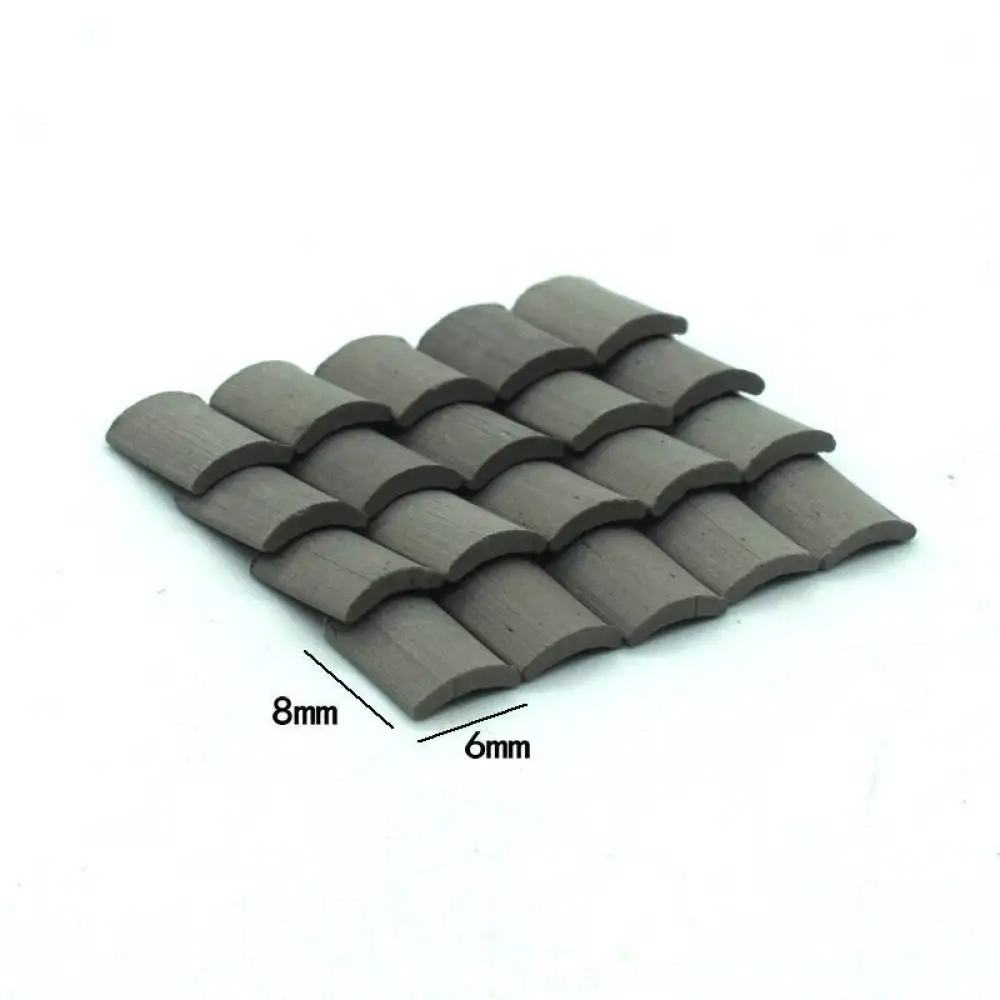 Tiny Clay Bricks For Miniature House Building Realistic Model Architecture Kits Crafting Supplies For Diorama Scenery