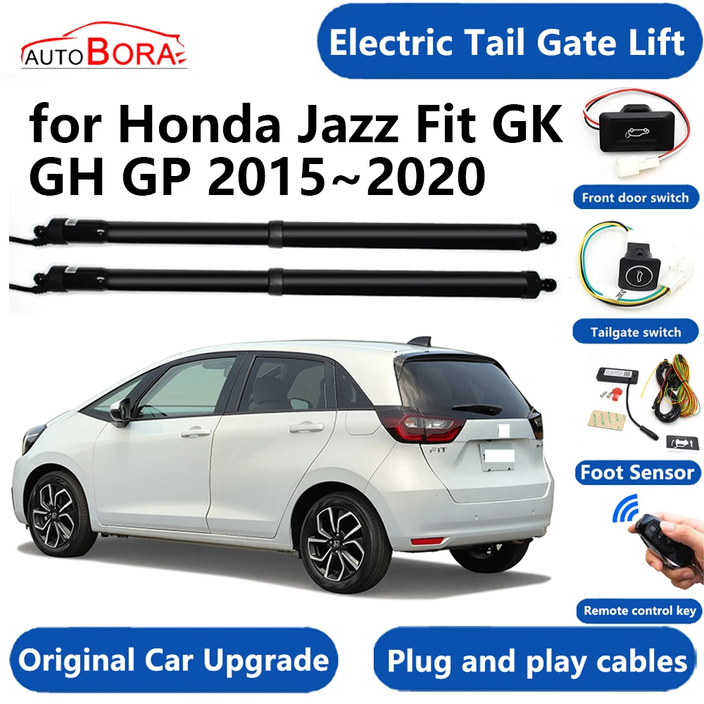 

Car Electric Tail Gate Lift System Power Liftgate Kit Auto Automatic Tailgate Opener for Honda Jazz Fit GK GH GP 2015~2020