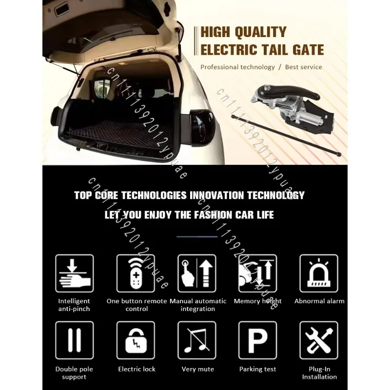 Automatic Trunk Opener & Electric Tailgate Kit, Universal Automotive Replacement Parts for Vehicle Refit