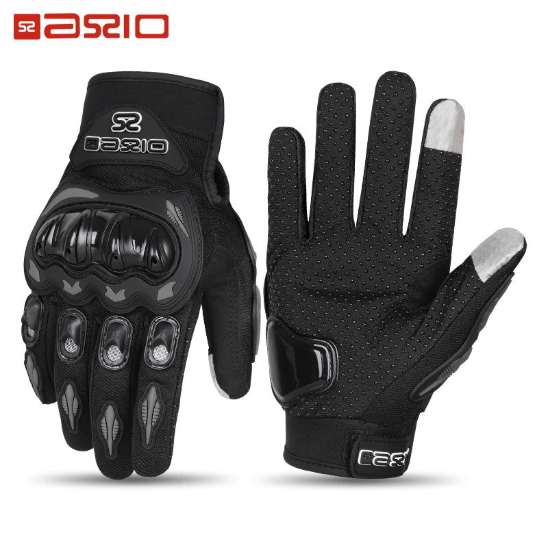 Summer High-Performance Motorcycle Gloves – Breathable Anti-Slip Durable Touchscreen Full-Finger for Motocross & Racing