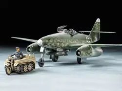 Tamiya 25215 1/48 Me262A-2a & Kettenkraftrad Model Kit