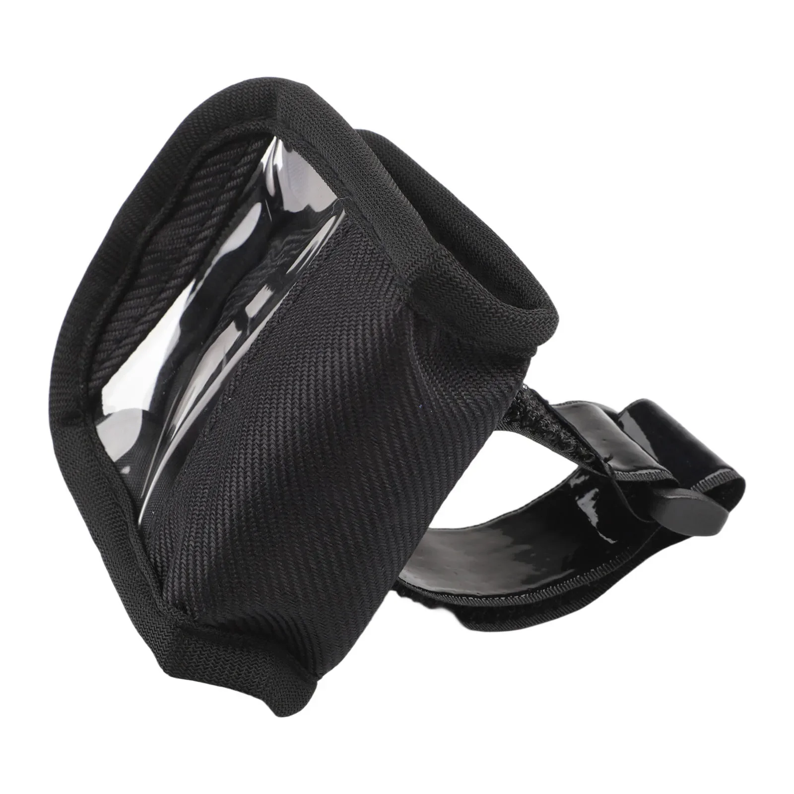 Compact Nylon Wireless Bodypack Transmitter Pouch Features Transparent Display For Easy Monitoring Ideal For Musicians