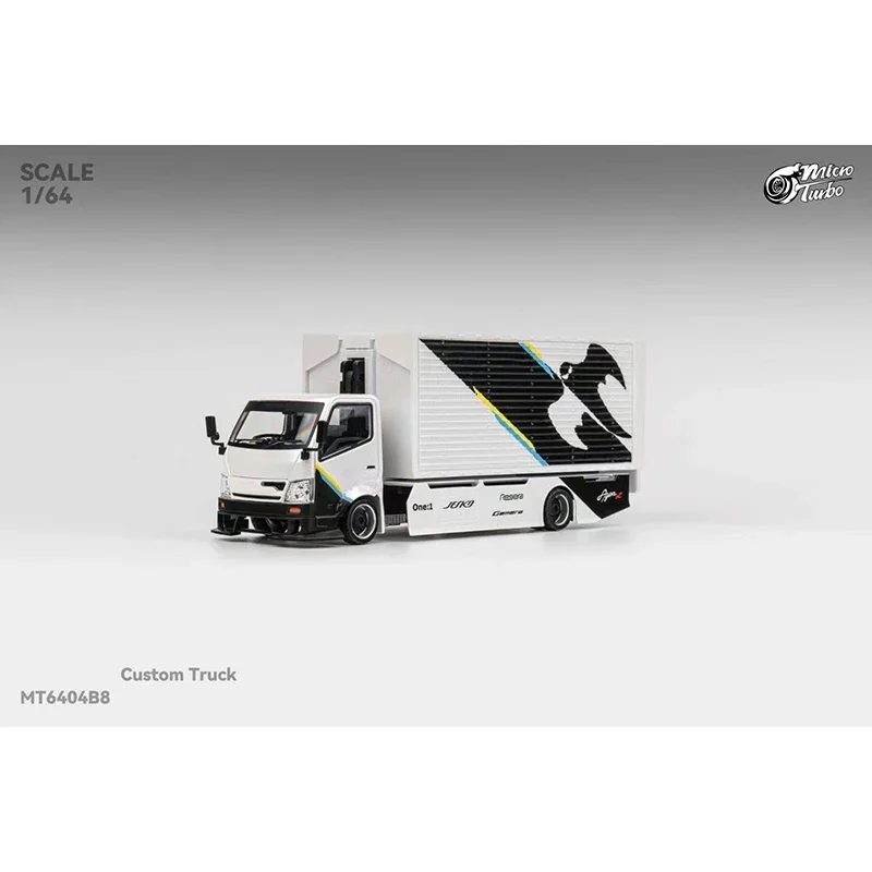 Prevendita MT 1:64 300 Serie Custom Tow LBWK White Ghost Diecast Diorama Modello di auto Giocattolo MicroTurbo