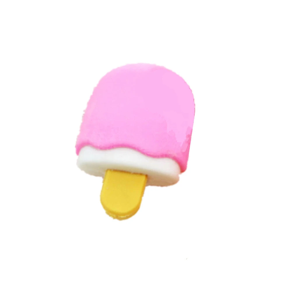 

50pcs Ice Cream Popsicle Shapes Eco-Friendly Non-Toxic School Supplies For s Students Party Favors Gift Stationery Food