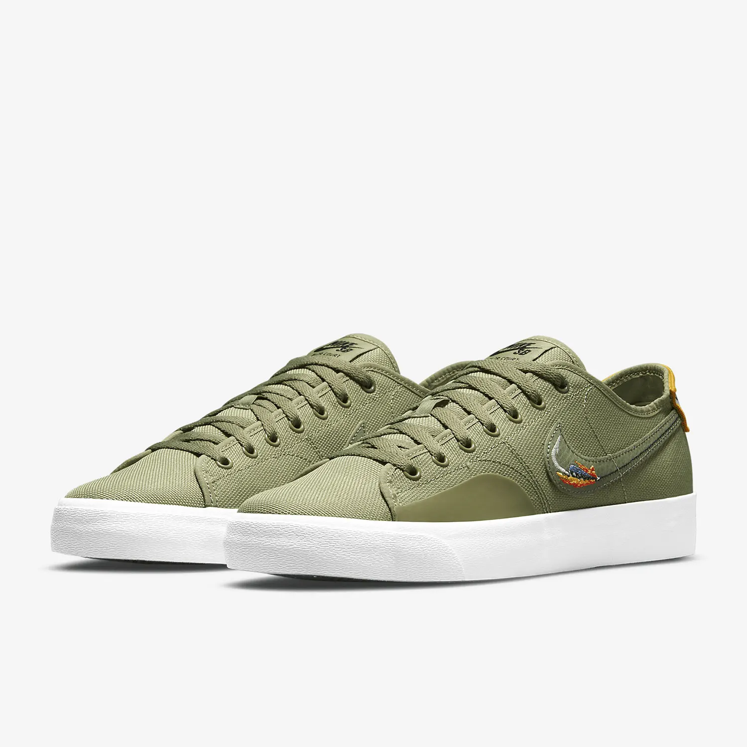 

Низкие парусиновые туфли унисекс Nike Original SB Blazer Court CZ5605-300