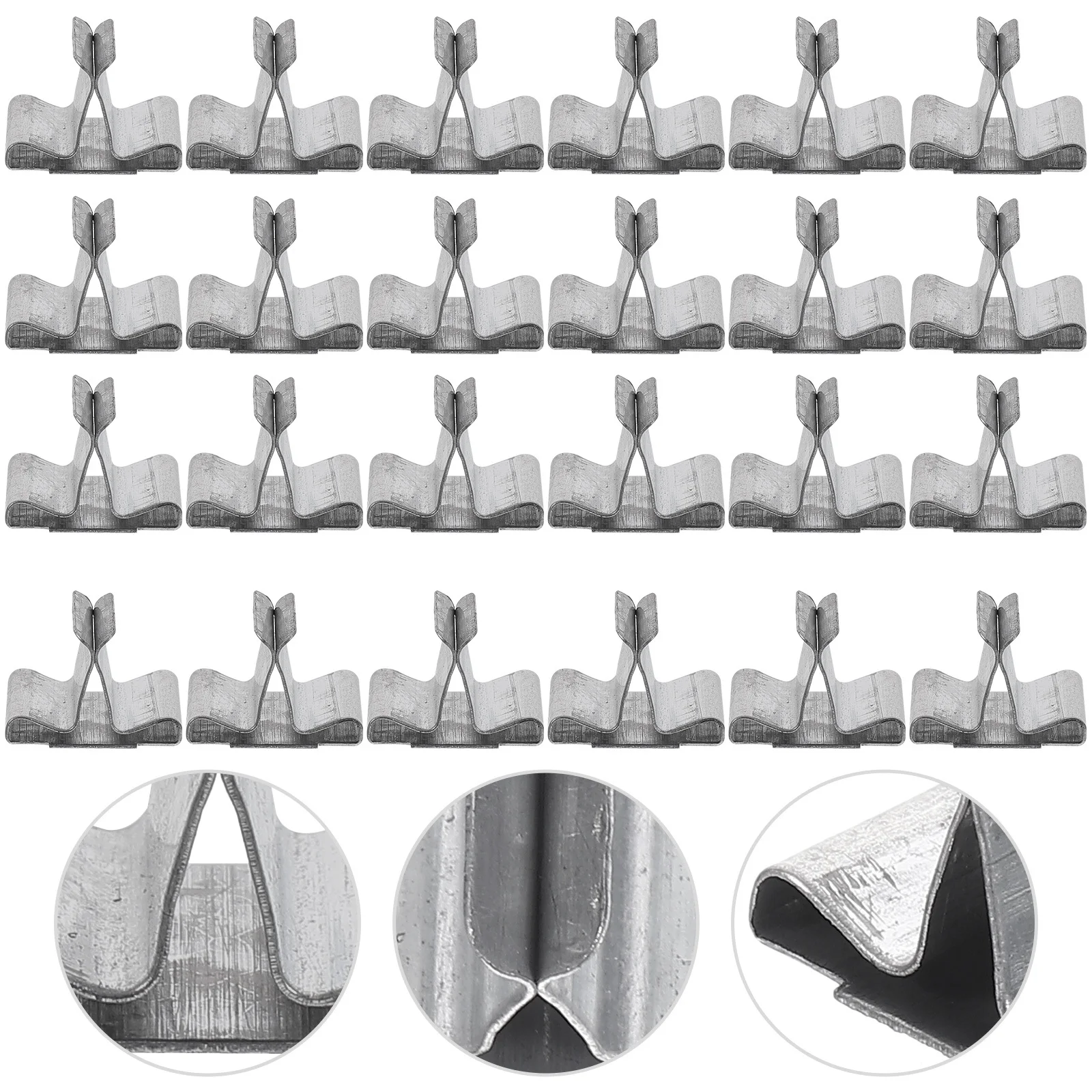 

ARTSEWPLY 100pcs Wooden Wicks Flameless LED Tea Lights with Centering Device Silver Iron Holders for Crafts