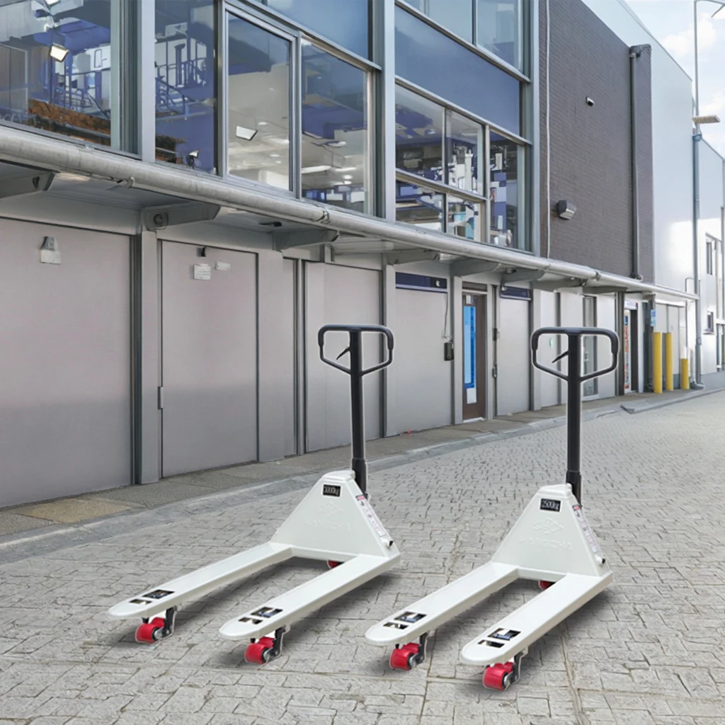 

For Hangcha 2.5 Ton Pallet Truck 5500lb Capacity Hydraulic Pallet Truck For Machinery Repair Shops And Printing Shops