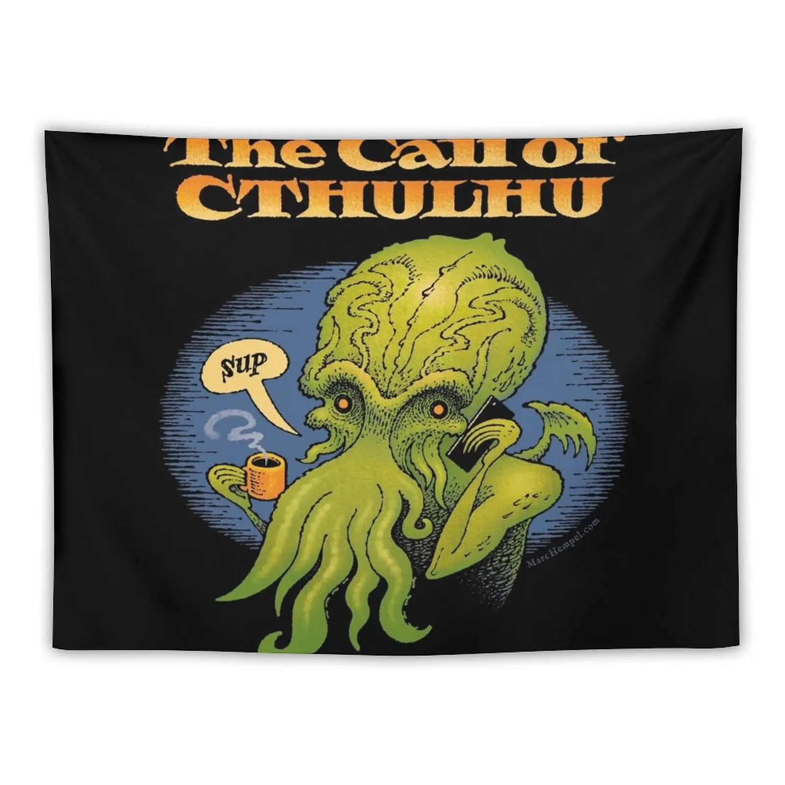 

The Call of Cthulhu! Tapestry Nordic Home Decor Decoration Wall Wall Decorations Tapestry