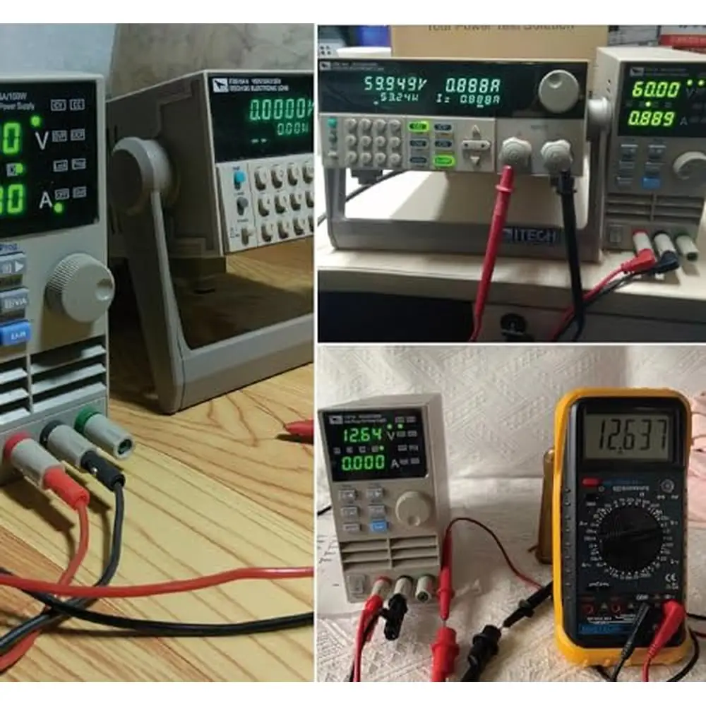 Fuente de alimentación de laboratorio ajustable, 0-60V/5A, ajustes finos gruesos, CC, modo CV, OCP, OVP, protección OTP, IT6720, técnico profesional