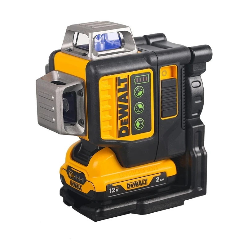 DEWALT-Nível Laser Verde com Bateria, DW089LG, 12 Linhas