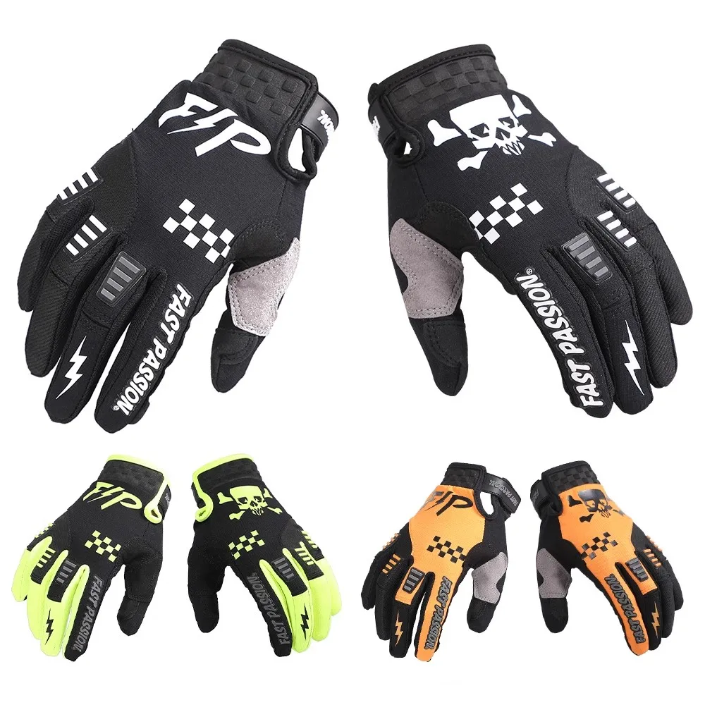 

2025 Touch Screen Racing Cycling Gloves Mountain Bicycle Road Bike Motorcycle Gloves Enduro Gloves for DH MX MTB motoMotocross