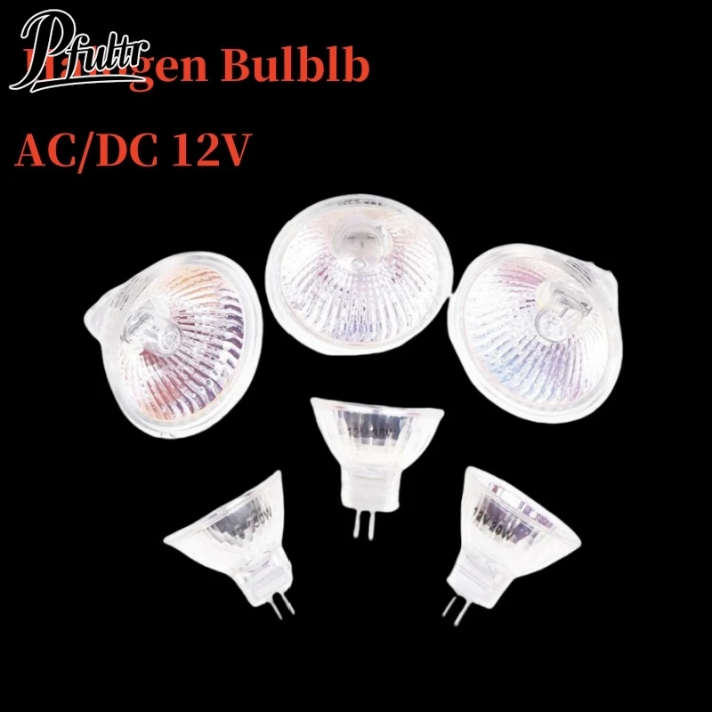 

AC/DC 12V Halogen Bulb Lamp Cup Light MR11 MR16 GU5.3 GU10 High Brightness Spotlight