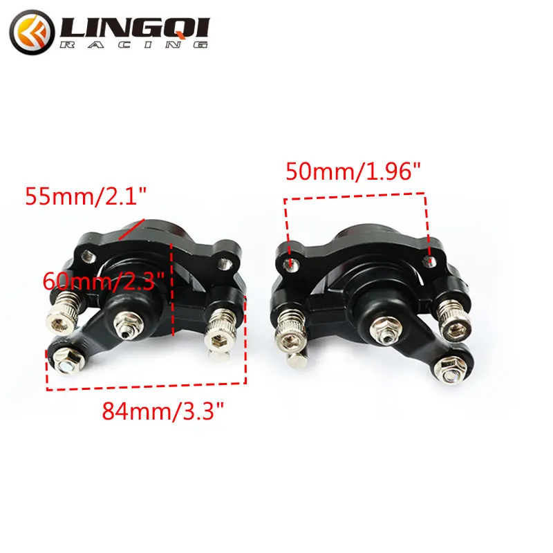 LINGQI 47cc 49cc Motorcycle Brake Disc Caliper Pump Spring Fit For Mini Dirt Pocket Bike ATV Quad Kart Suspension System Parts