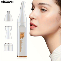 4 In 1 Women's Electric Hair Remover/Women's Multi-Function Electric Hair Remover Set/Women's Bikini Trimmer/USB Rechargeable