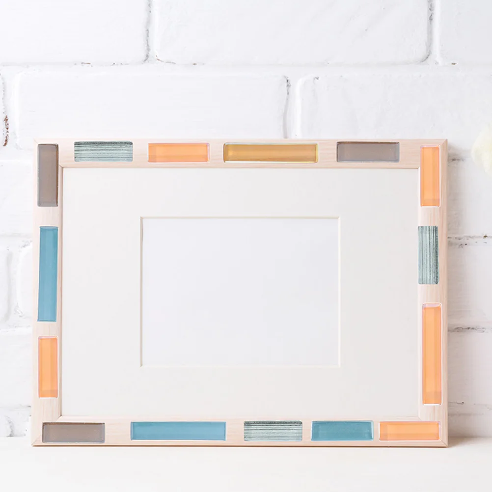 

Mosaic Tiles Crystal Rectangle Flat Back Mixed for DIY Crafts Craft Projects Supplies Smooth Surface Assorted Colors