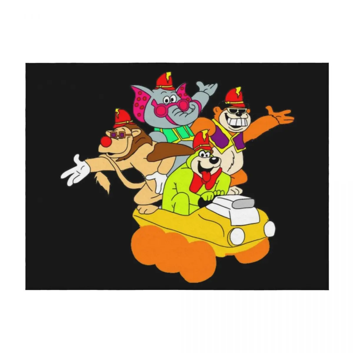 

The Banana Splits Throw Blanket for winter For Baby decorative Bed covers Blankets