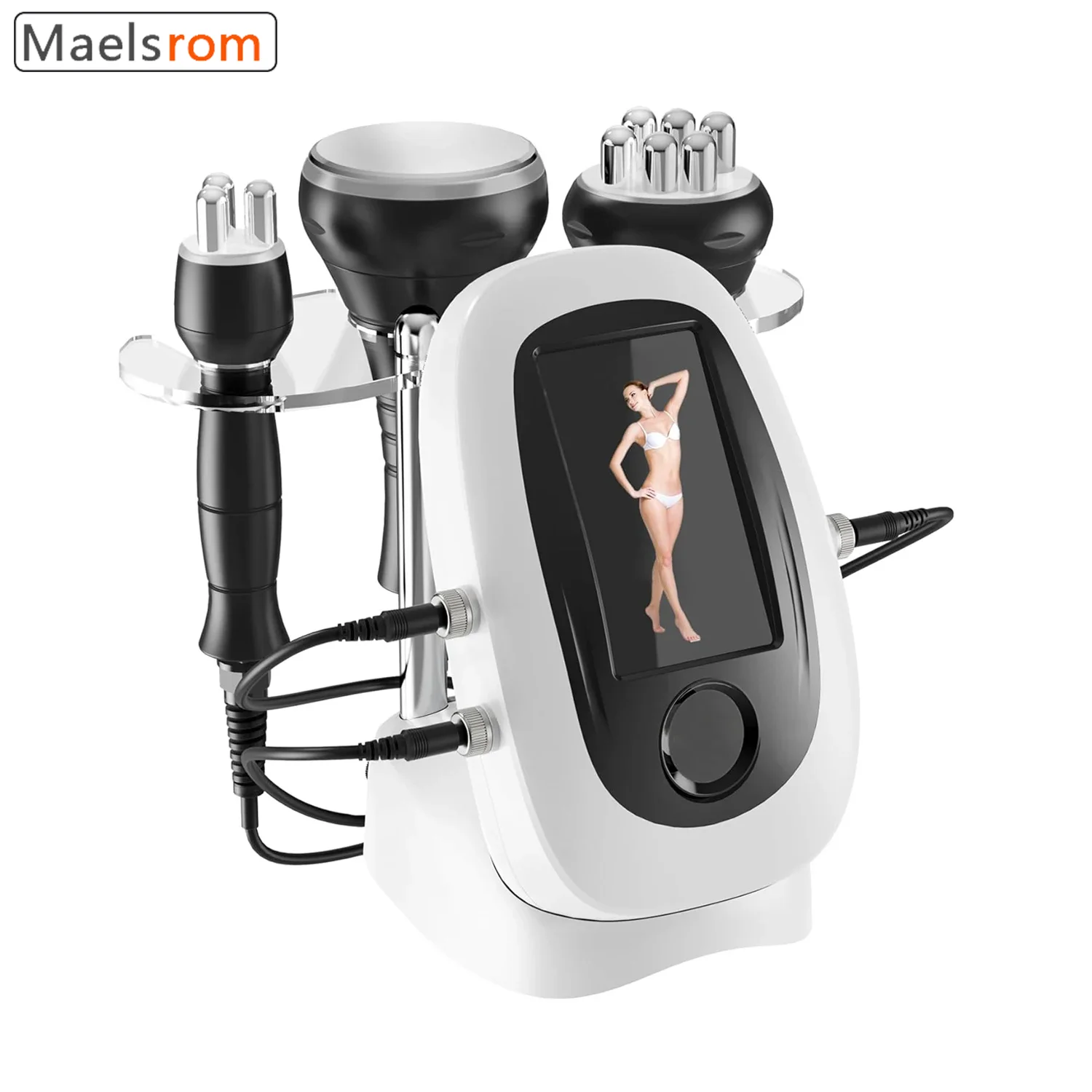 

3 в 1, ультразвуковой кавитационный аппарат для скульптурирования жира, RF-массажер для подтяжки кожи с вакуумной терапией для спа-дома