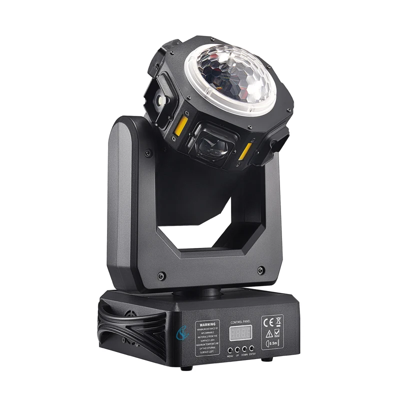 New Arrival LED RGBW Beam Moving Head Light Stage Disco Magic Ball Effect Lamp DMX512 For Concert Wedding Birthday Party