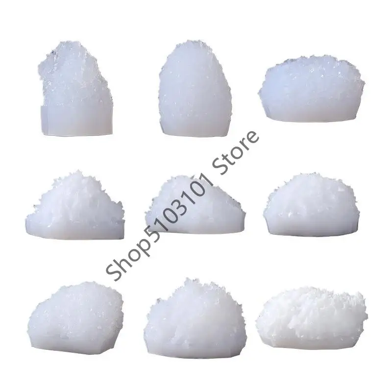 

X6HE Resin Crystal Moulds DIY Crafts Charms Mold Epoxy Resin Mold Fillers Crystal Cluster Mold Silicone Moulds Fillings