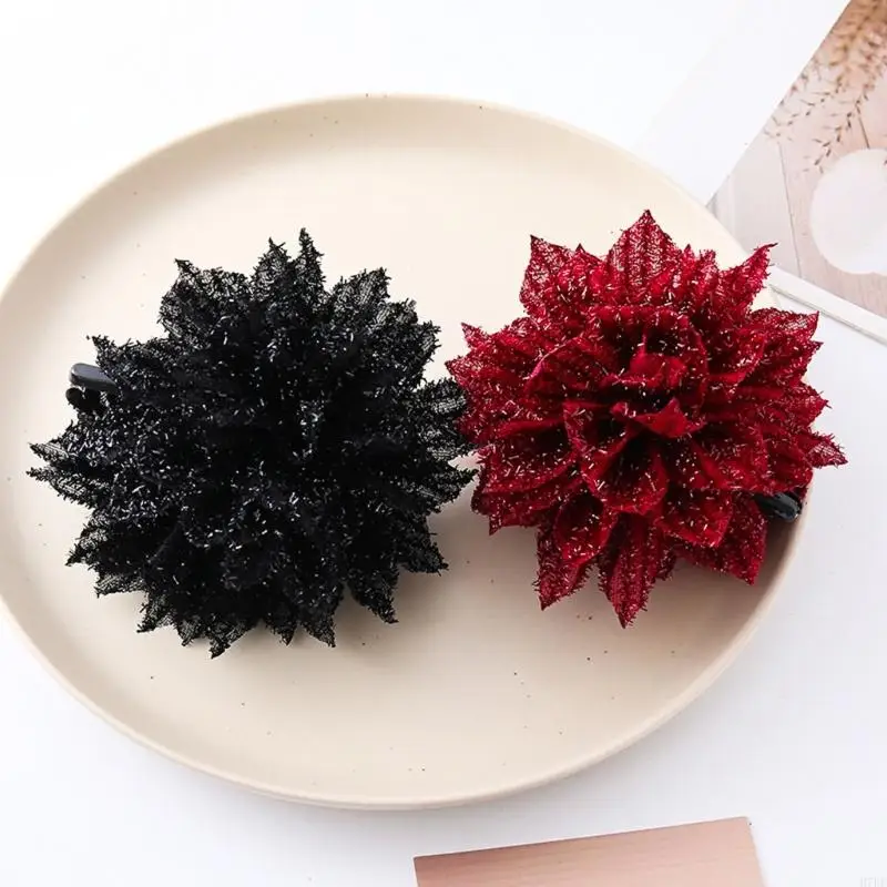 

Soft Fabric Hair Claw Clip Comfortable Styling Tool For Women Comfortable Wear