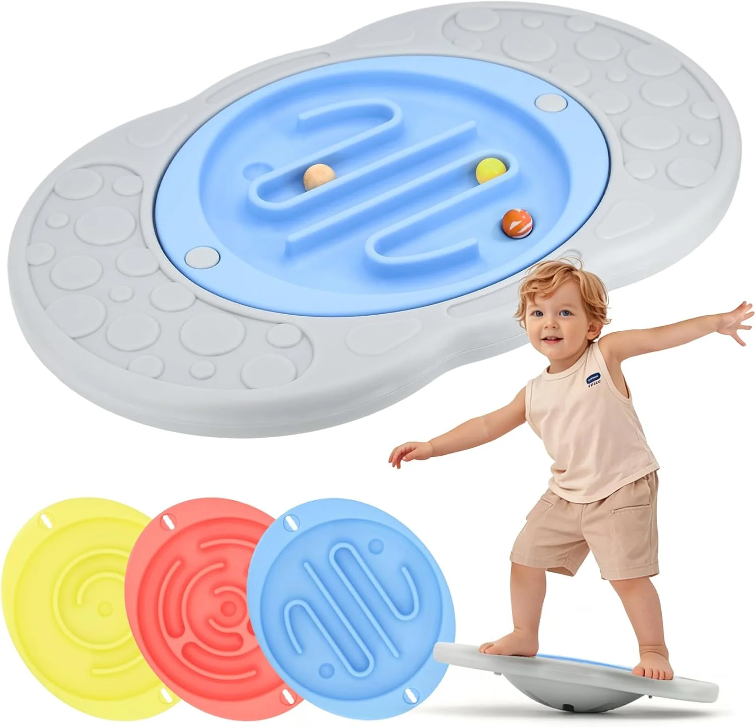 maze-track-seesaw-sensory-integration-training-equipment-kids-balance-platform-kindergarten-early-education-balance-board