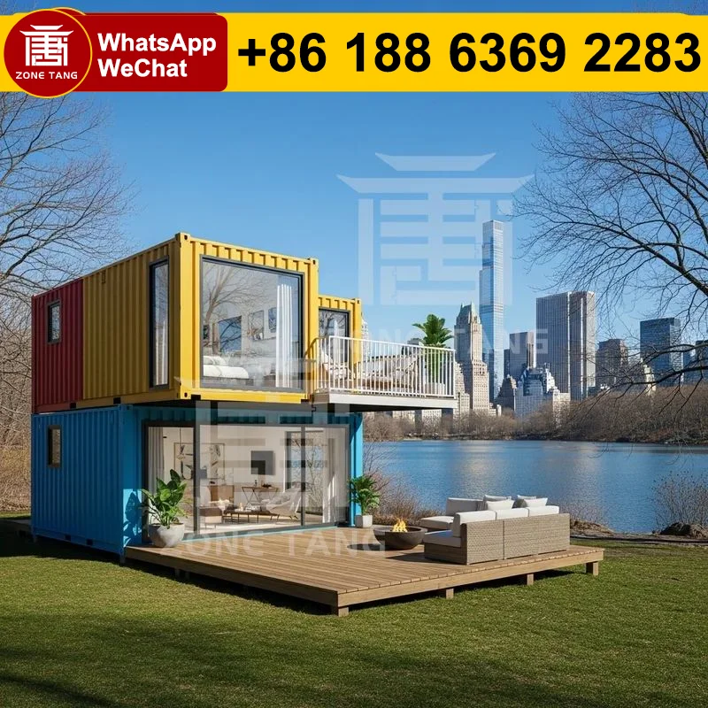 

Fabricated Homes Portable Modular Homes Factory Prefabrication Budget Friendly ISO CE Certificate Beach House Flat Pack House