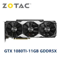 ZOTAC GTX 1080 Ti 1080Ti 11GB GPU tarjetas gráficas GeForce GTX1080 GTX1080Ti tarjeta de vídeo NVIDIA juego de ordenador PC de escritorio DVI