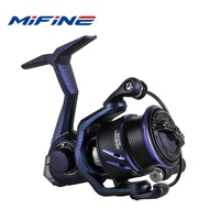 Carrete de pesca Mifine ILLUSION carretes giratorios ligeros 800 4,8:1 4kg Grag 5 + 1 rodamientos de bolas pesca de trucha agua salada agua dulce