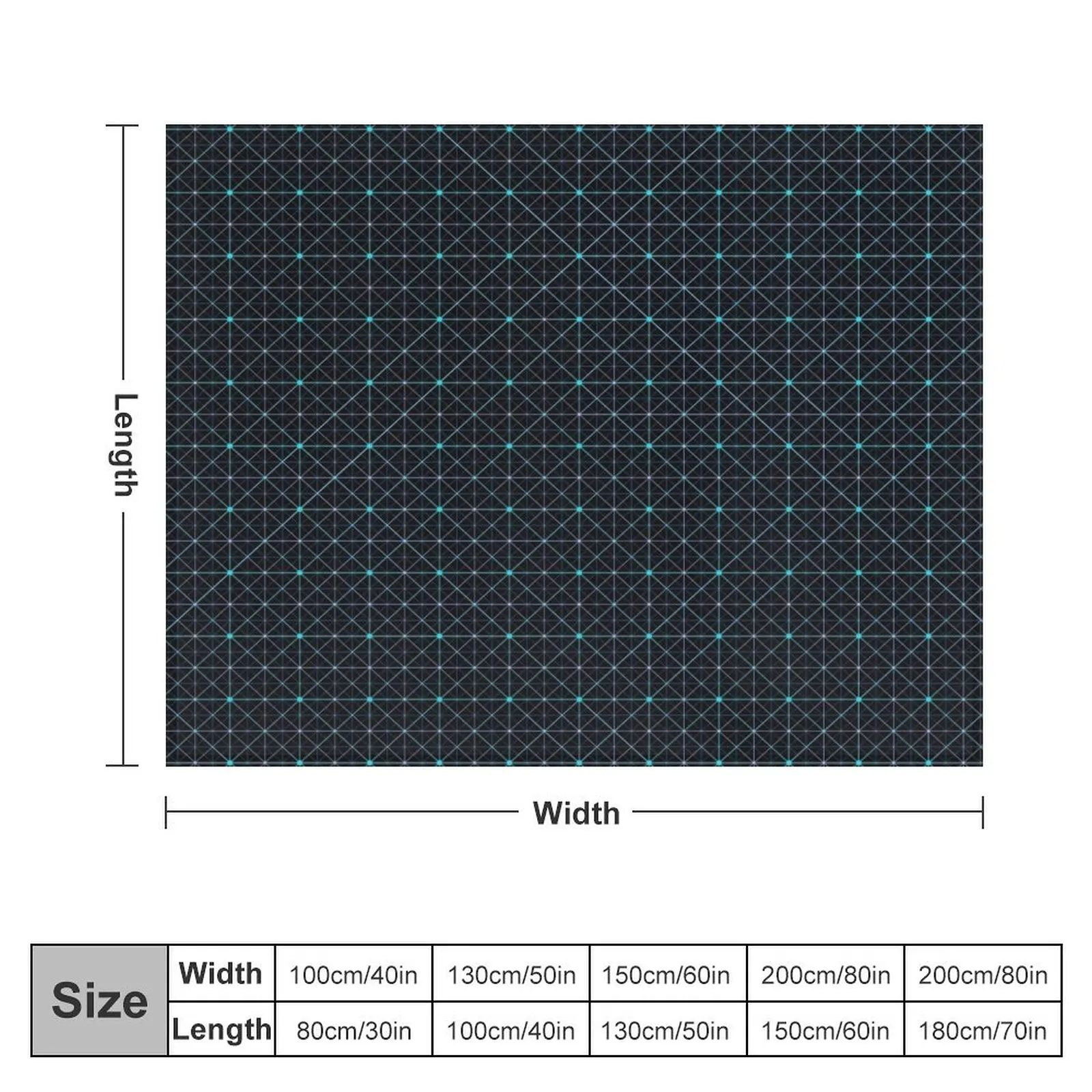 Scalar Cubic WaveField Throw Blanket Plush For Baby blankets ands Blankets