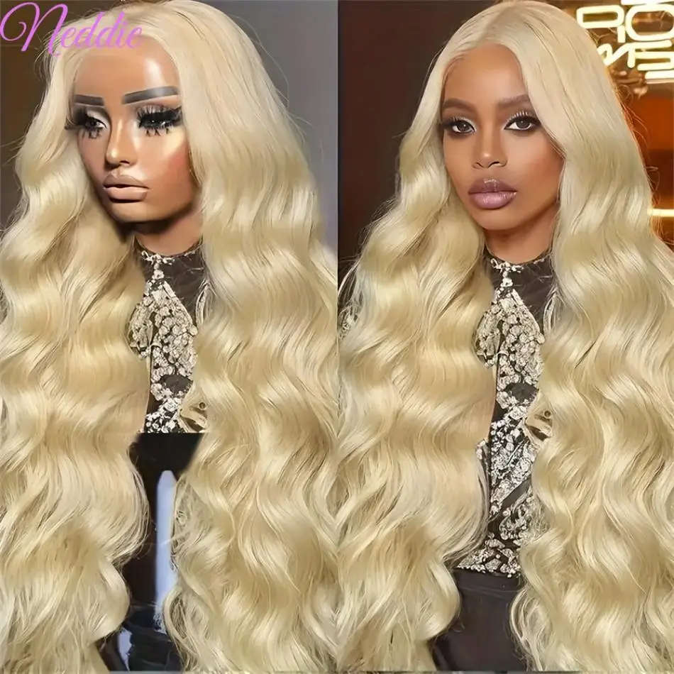 613 HD Lace Frontal Wig 13x6 13x4 Body Wave Human Hair Wigs 30 Inch PrePlucked Brazilian Lace Front Wigs Transparent For Women