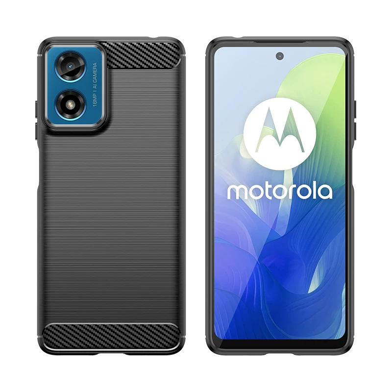 For Motorola Moto G04 Case Moto G04 G24 Cover Funda Coque Soft Silicone Brushed Protective Phone Bumper Motorola Moto G04