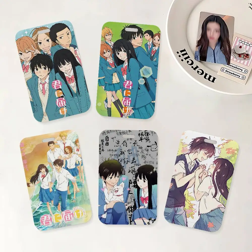 

Держатель для бейджа с изображением персонажей аниме K-Kimi Ni Todoke, с ремешком на шею, для офиса, школы, для именных карт и удостоверений