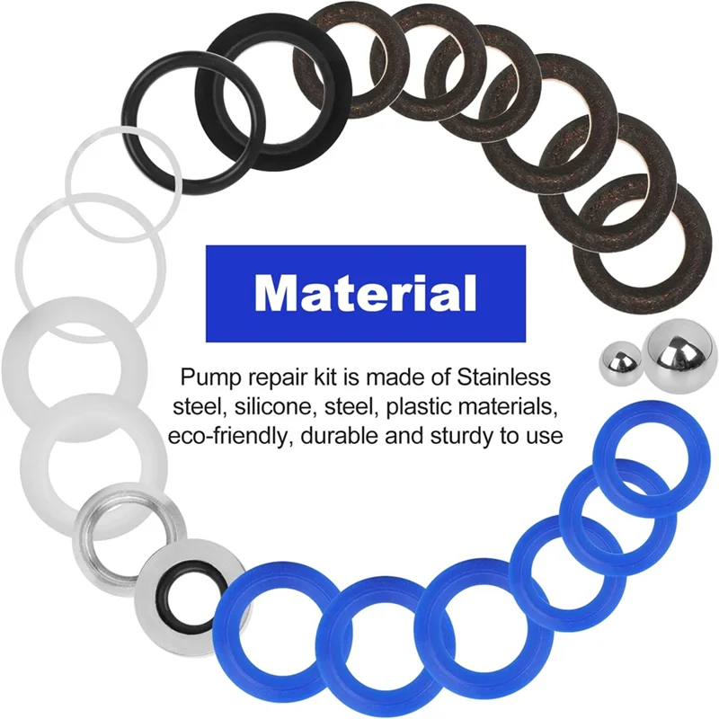 

AD78-244194 Pump Repair Kit - Airless Paint Sprayer Accessories Pump Repair Packing Kit For 295 390 395 490 495 595 3400