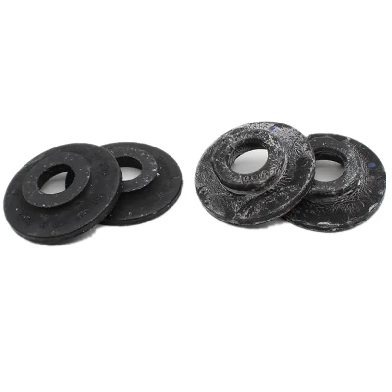 2pcs for VW Sagitar Magotan Tiguan superb Golf 6 Rear Shock Absorber Spring Upper Lower Liner Rubber Mat