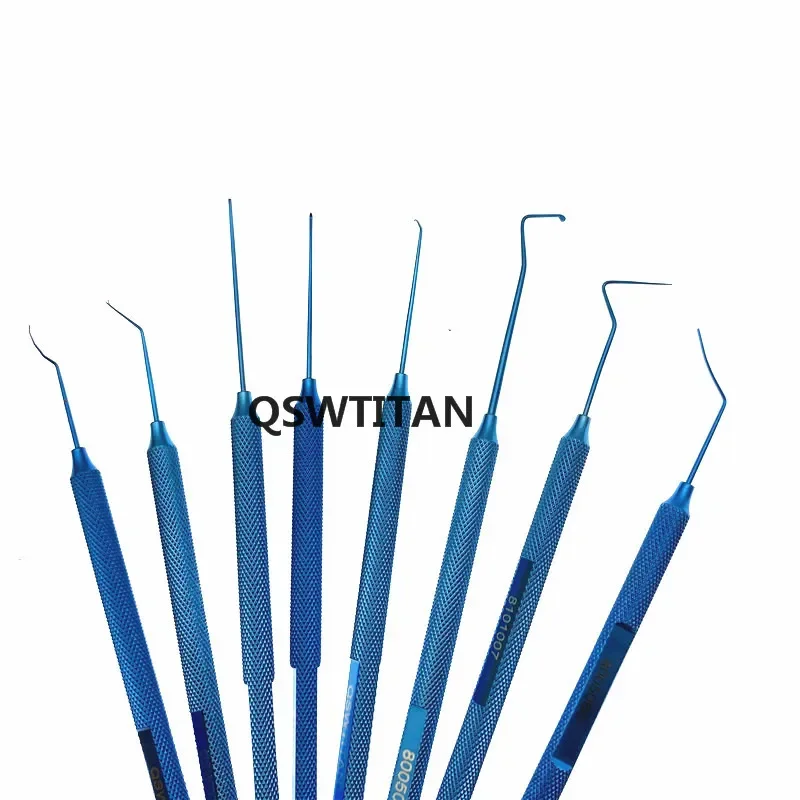 Drysdale Nucleus Repositor Synechiae Retina Detachment Ophthalmic M-Hook Chopper Splitter Titanium