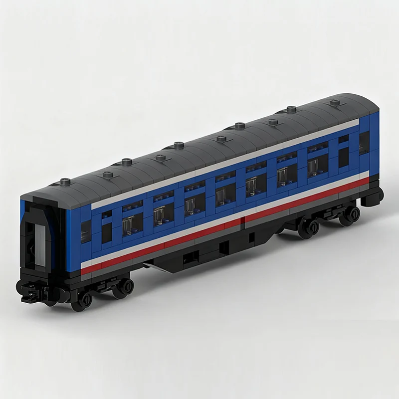 Stad Auto Model MOC Bouwstenen BR MK1 Gang Trein Vervoer Modulaire Technologie Geschenken Vakantie Monteren Kinderen Speelgoed Pak