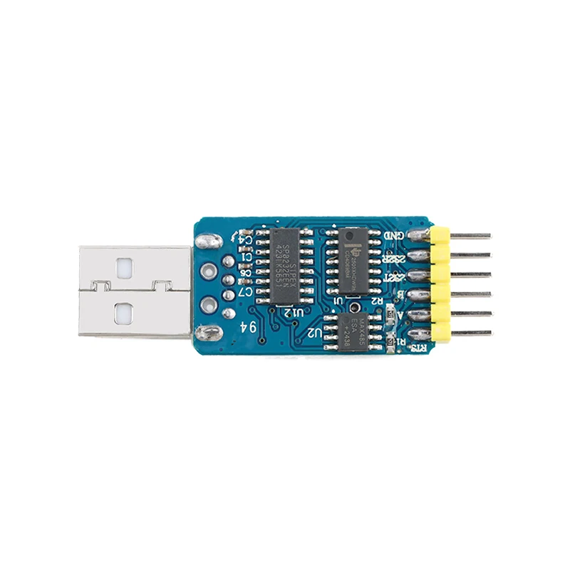 CP2102 6-in-1 USB-UART USB Serial Port Adapter USB-TTL/RS485/232 TTL-RS232/485 232 To 485 USB Serial Debug Tool for Arduino