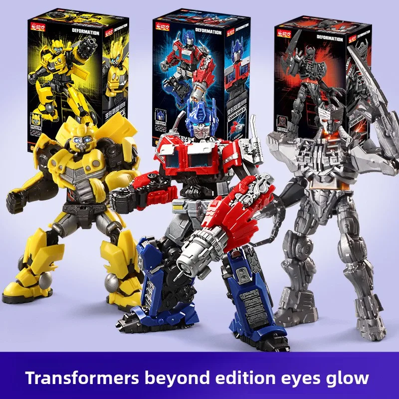 Transformacja Op Commander Bee Mirage Scourge Zestaw do Składania z Lampą Figurka Akcji Filmowa Lalka Zabawka