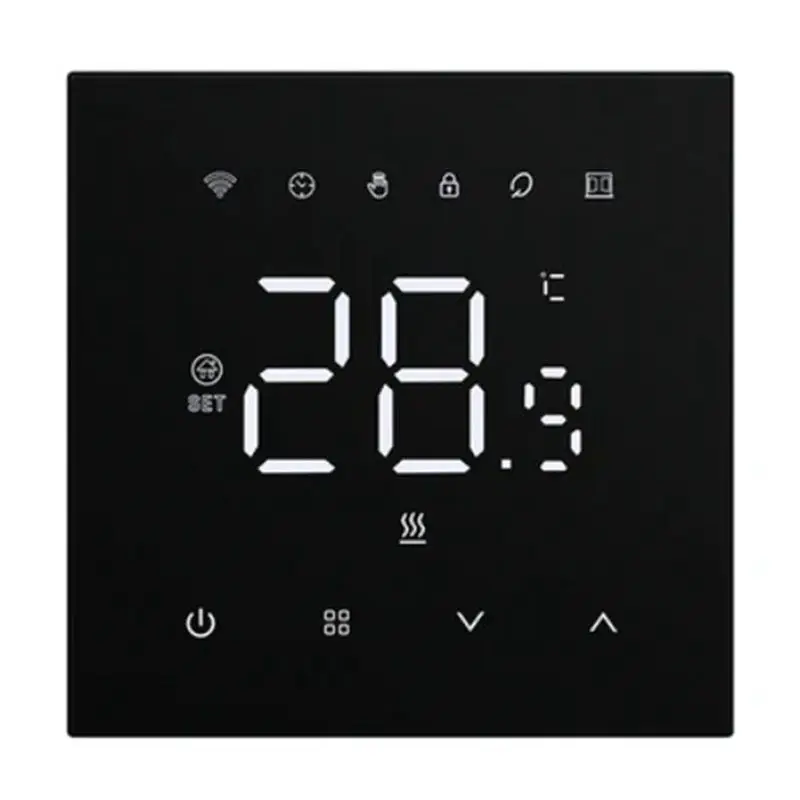 

Умный Wi-Fi термостат A98E-Tuya для теплого пола, 220В 16А, для газовых котлов и электрических систем, с поддержкой Alexa