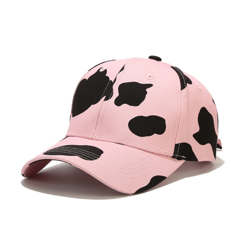 Baseball Unisex Athletic Low Striped Cow Animal Print Adjustable for Snapback Dad Hat for Men Women